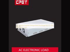 Заряд и разряд инвертора переменного тока при испытании электронной нагрузки