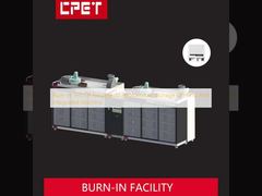 Испытание сжигания бытового фотоэлектрического хранилища