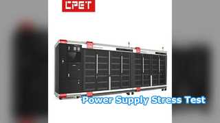 Испытание источника питания на горение в камере