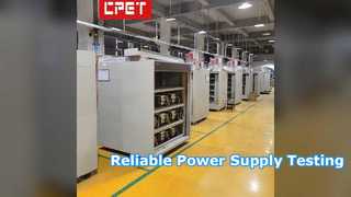 Испытание источника питания на сжигание в камере